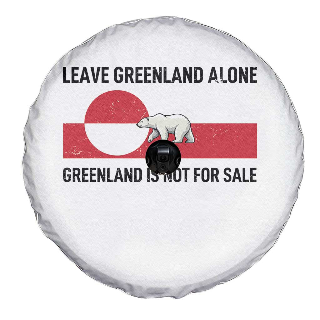 Leave Greenland Alone Polar Bear Protest Spare Tire Cover Not For Sale Patriotic Flag TS02 Print Your Wear
