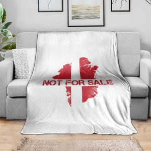 Denmark Stand With Greenland Not For Sale Throw Blanket Danish Flag Unity Support Protest TS02 Print Your Wear