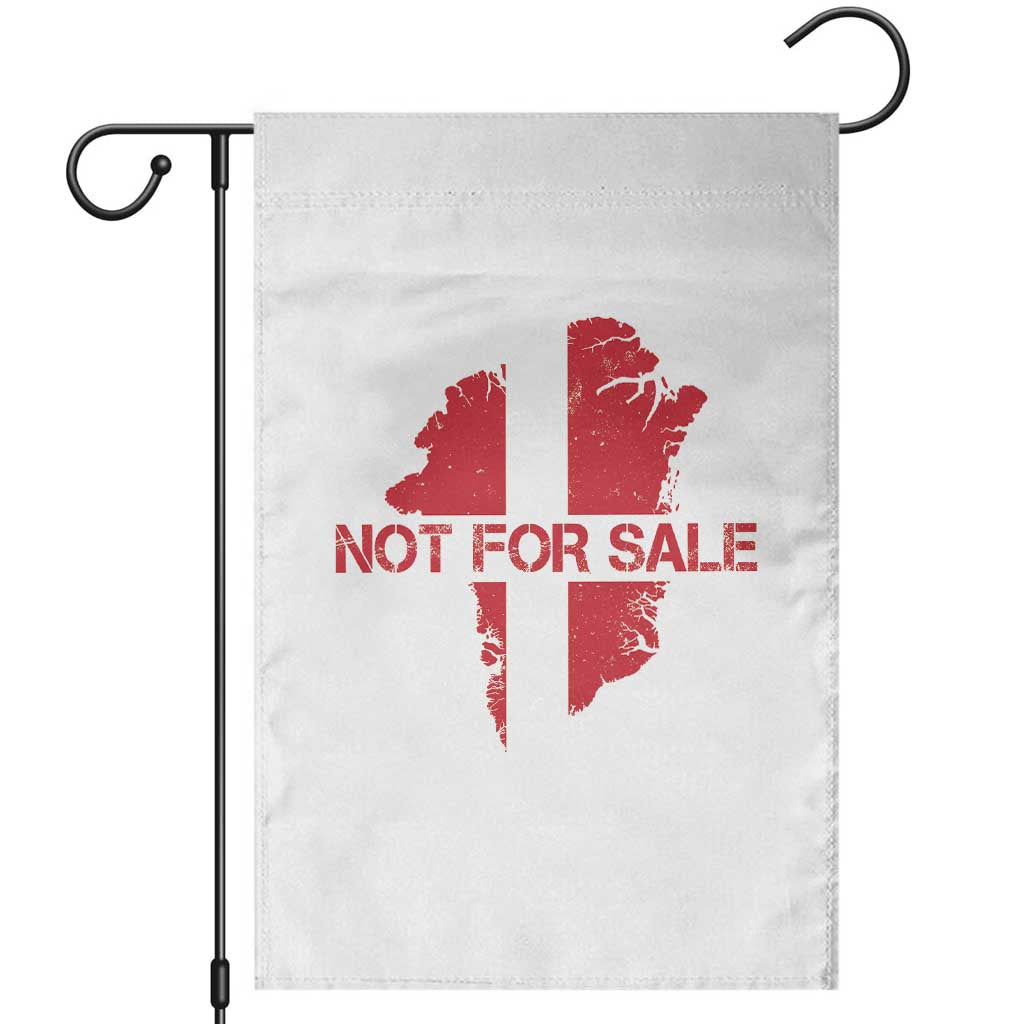Denmark Stand With Greenland Not For Sale Garden Flag Danish Flag Unity Support Protest TS02 White Print Your Wear
