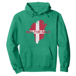 Denmark Stand With Greenland Not For Sale Hoodie Danish Flag Unity Support Protest TS02 Irish Green Print Your Wear