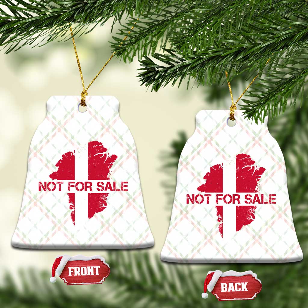 Denmark Stand With Greenland Not For Sale Ceramic Ornament Danish Flag Unity Support Protest TS02 Print Your Wear