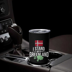 Denmark I Stand With Greenland Tumbler Cup Danish Flag and Map Unity Support Protest TS02 Print Your Wear