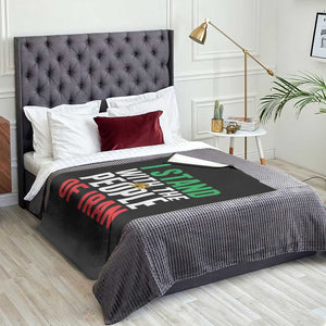 I Stand With The People of Iran Throw Blanket Iranian Revolution Freedom Supporter TS02 Print Your Wear