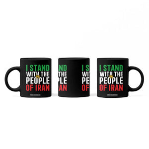 I Stand With The People of Iran Coffee Mug Iranian Revolution Freedom Supporter TS02 Print Your Wear