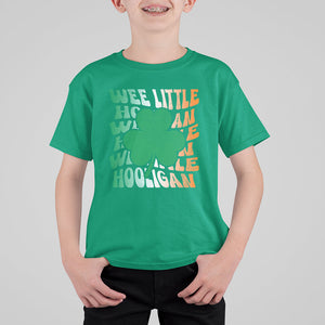 Funny St. Patricks Day T Shirt For Kid Wee Little Hooligan Funny Leprechaun Kids Boys Girls TS02 Irish Green Printyourwear