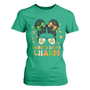 Funny St Patricks Day Kid T Shirt For Women Mommy's Lucky Charm Cute Little Bun Girls TS02 Irish Green Print Your Wear