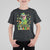Funny St. Patricks Day Kid T Shirt For Kid Mommy's Lucky Charm Cute Dinosaur Boys Kids TS02 Black Printyourwear