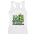 Funny St Patricks Day Racerback Tank Top Just Here For The Shenanigans Truck of Shamrock TS02 White Print Your Wear
