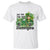 Funny St. Patricks Day T Shirt Just Here For The Shenanigans Truck of Shamrock TS02 White Printyourwear