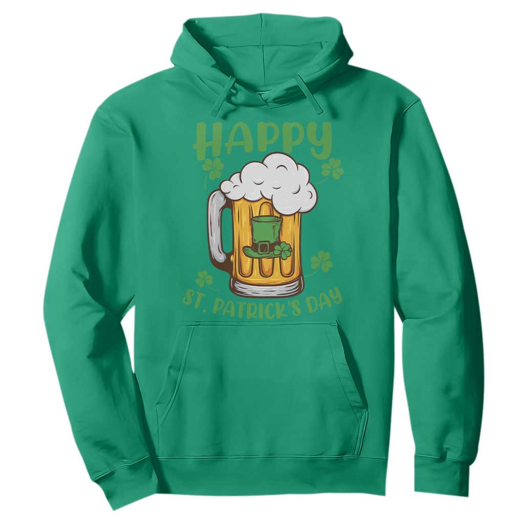 Funny St. Patricks Day Drinking Hoodie Happy Paddy's Patty's Day Beer Lover TS02 Irish Green Printyourwear