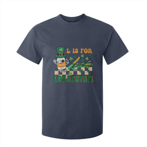 Funny Nurse St Patricks Day T Shirt For Kid Retro L is for Lorazepam Nursing Life TS02 Navy Print Your Wear