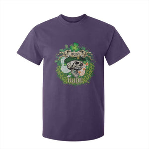 Irish Skull T Shirt For Kid Irish Dude Sugar Skull St Patricks Day Leprechaun TS02 Purple Print Your Wear