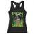 Irish Skeleton Racerback Tank Top Irish I Was Gaming Funny St Patrick's Day Gamer Gaming Skull TS02 Black Print Your Wear
