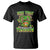 Funny St. Patricks Day Drinking T Shirt Irish Today Hungover Tomorrow Beer Lover Gnome TS02 Black Printyourwear