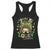 Funny St Patricks Day Racerback Tank Top You Are My Lucky Charm Shamrock Messy Bun TS02 Black Print Your Wear