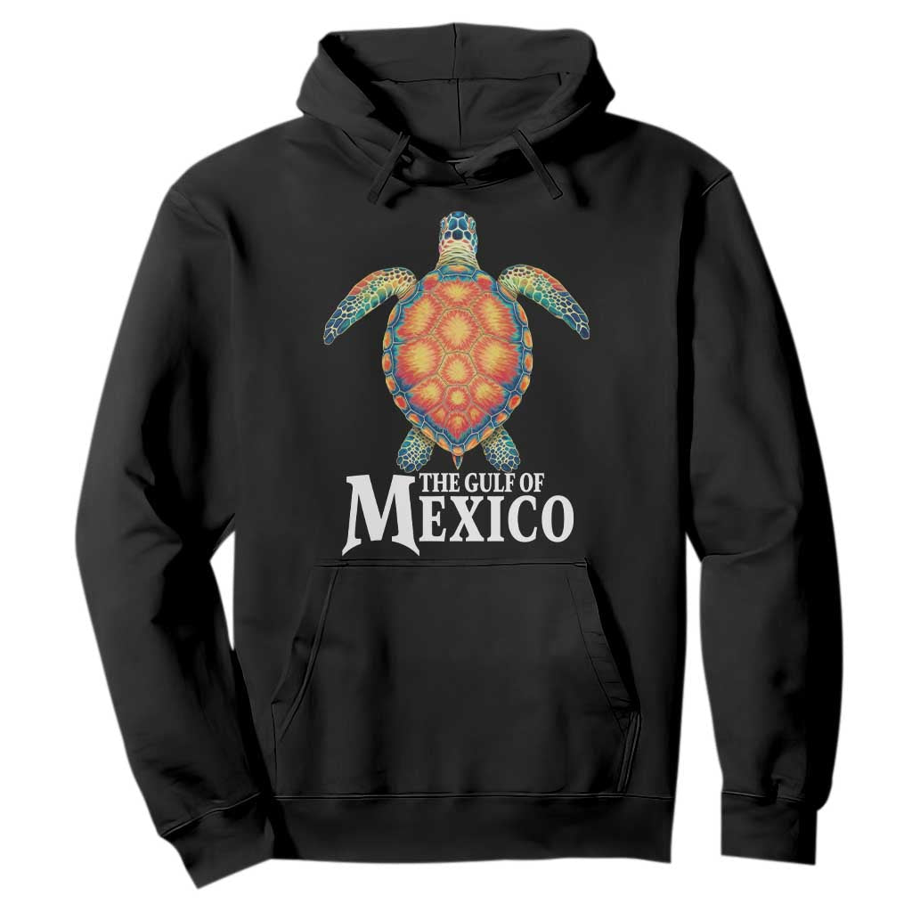 The Gulf Of Mexico Hoodie Sea Turtle Graphic Forever Never Forget TS02 Black Print Your Wear