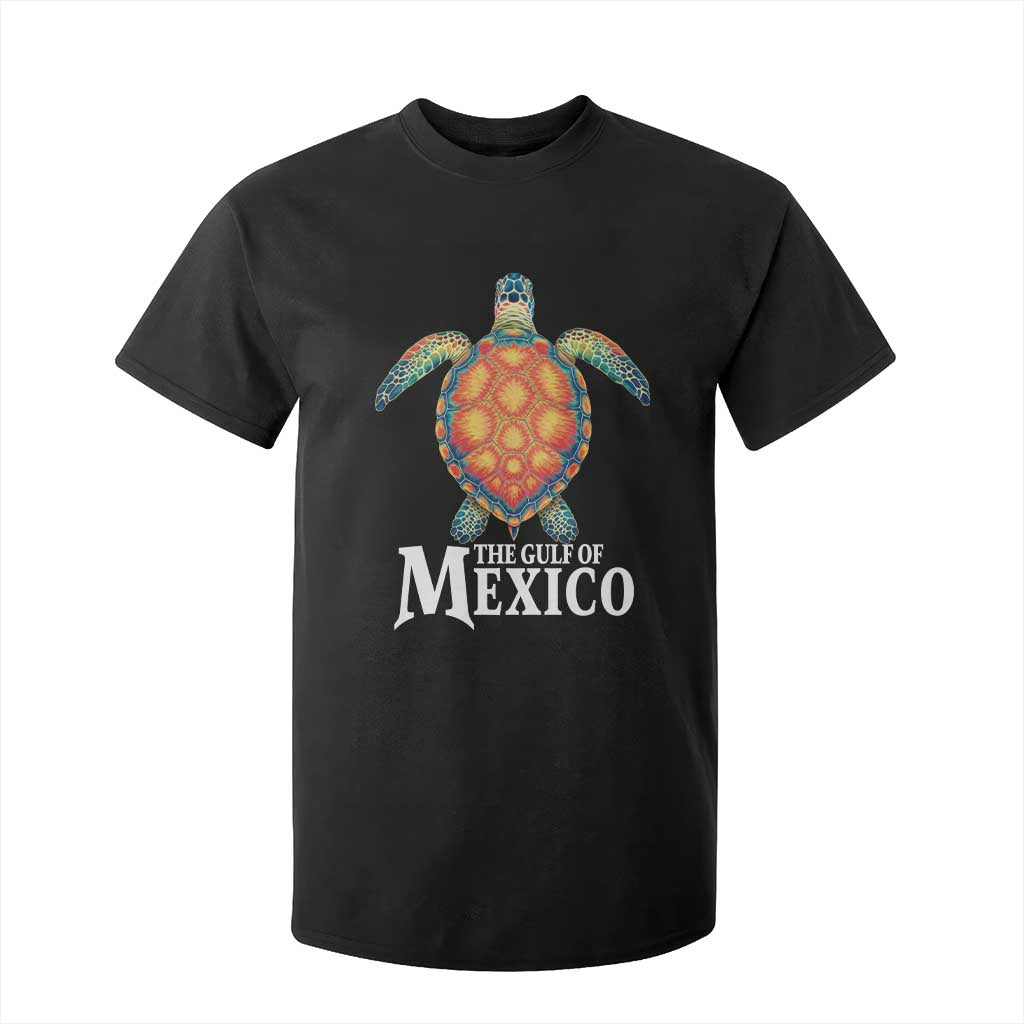 The Gulf Of Mexico T Shirt For Kid Sea Turtle Graphic Forever Never Forget TS02 Black Print Your Wear