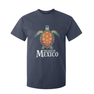 The Gulf Of Mexico T Shirt For Kid Sea Turtle Graphic Forever Never Forget TS02 Navy Print Your Wear