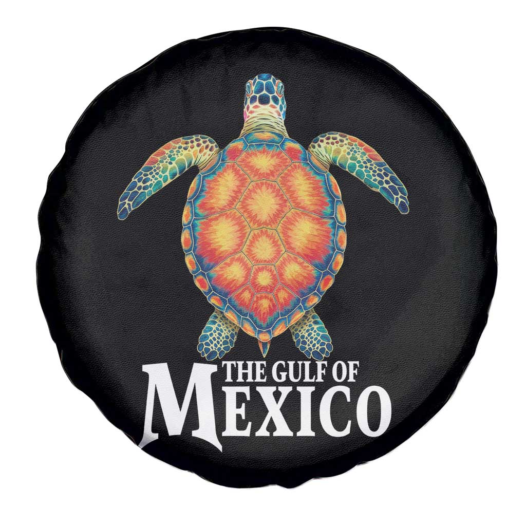 The Gulf Of Mexico Spare Tire Cover Sea Turtle Graphic Forever Never Forget TS02 Print Your Wear