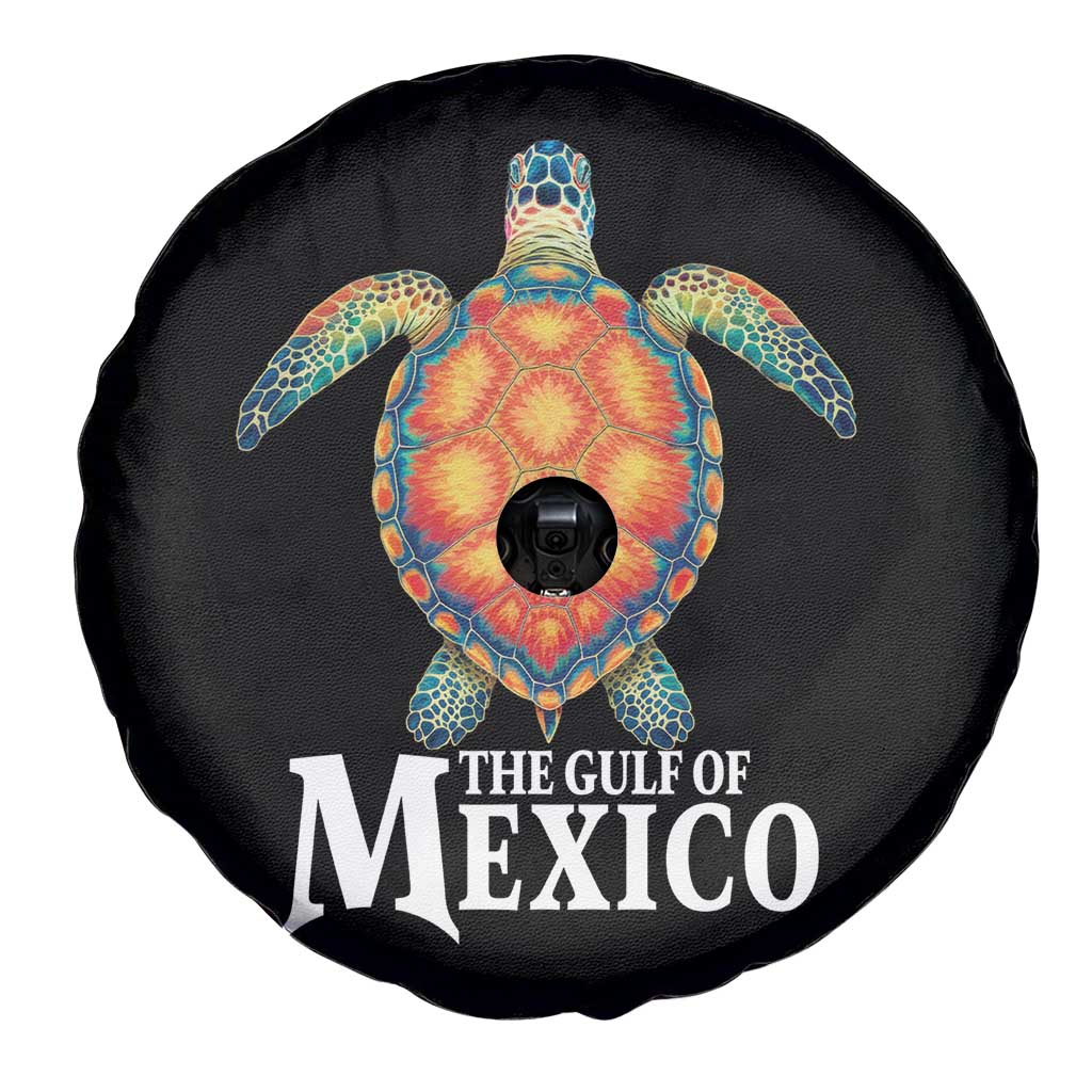 The Gulf Of Mexico Spare Tire Cover Sea Turtle Graphic Forever Never Forget TS02 Print Your Wear