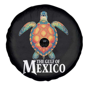 The Gulf Of Mexico Spare Tire Cover Sea Turtle Graphic Forever Never Forget TS02 Print Your Wear
