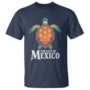 The Gulf Of Mexico T Shirt Sea Turtle Graphic Forever Never Forget TS02 Navy Print Your Wear