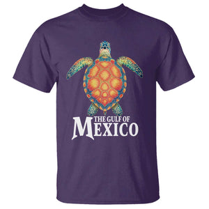 The Gulf Of Mexico T Shirt Sea Turtle Graphic Forever Never Forget TS02 Purple Print Your Wear