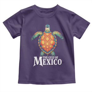 The Gulf Of Mexico Toddler T Shirt Sea Turtle Graphic Forever Never Forget TS02 Purple Print Your Wear