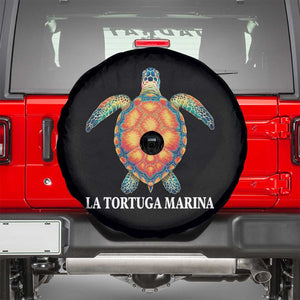 La Tortuga Marina Spare Tire Cover Sea Turtle Gulf Of Mexico Forever TS02 Black Print Your Wear