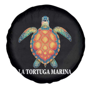 La Tortuga Marina Spare Tire Cover Sea Turtle Gulf Of Mexico Forever TS02 Print Your Wear
