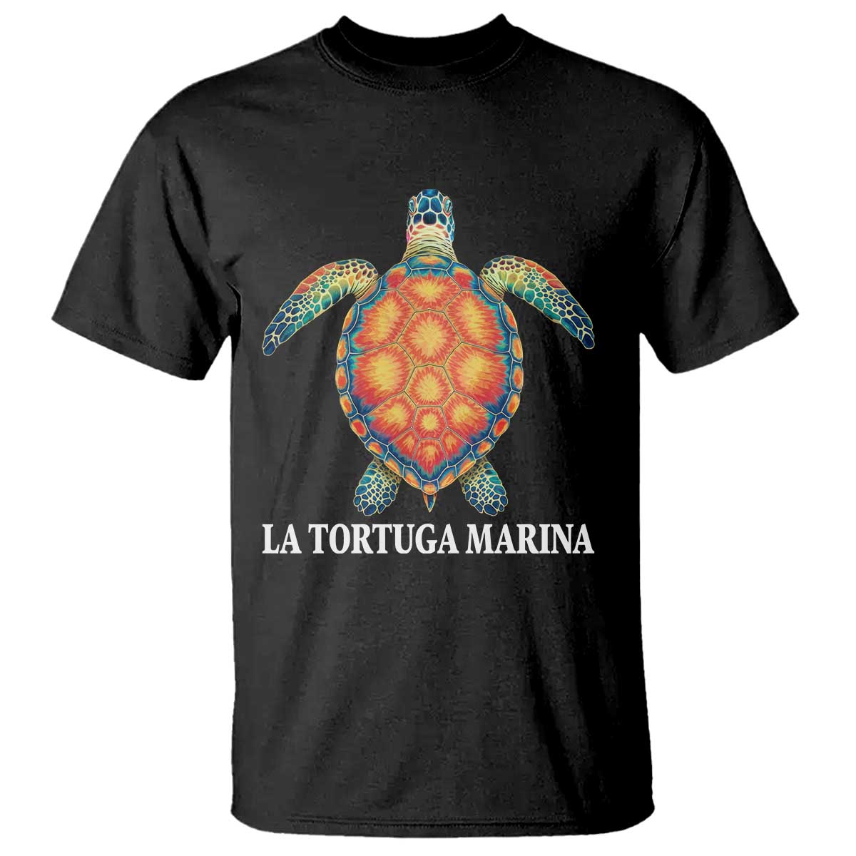 La Tortuga Marina T Shirt Sea Turtle Gulf Of Mexico Forever TS02 Black Print Your Wear