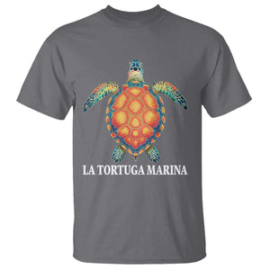 La Tortuga Marina T Shirt Sea Turtle Gulf Of Mexico Forever TS02 Charcoal Print Your Wear