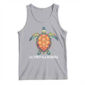 La Tortuga Marina Tank Top Sea Turtle Gulf Of Mexico Forever TS02 Athletic Heather Print Your Wear