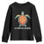 La Tortuga Marina Youth Sweatshirt Sea Turtle Gulf Of Mexico Forever TS02 Black Print Your Wear