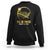 Total Solar Eclipse 2045 Sweatshirt I'll Be There August 12 American Totality Tour Map TS02 Black Printyourwear
