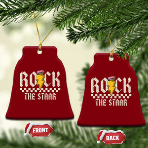 Rock The STAAR Day Ceramic Ornament Texas Teacher Student Motivational Testing TS02 Print Your Wear