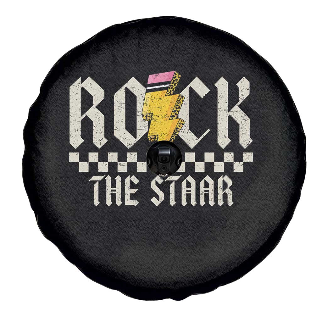 Rock The STAAR Day Spare Tire Cover Texas Teacher Student Motivational Testing TS02 Print Your Wear