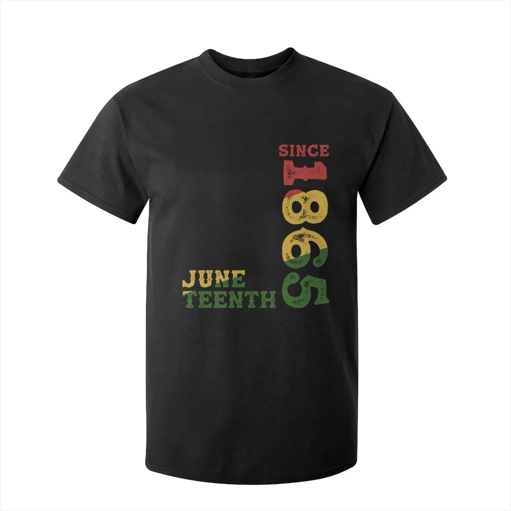 Juneteenth Since 1865 T Shirt For Kid Freedom Black History Independence Day TS02 Black Print Your Wear