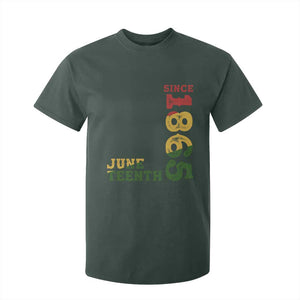 Juneteenth Since 1865 T Shirt For Kid Freedom Black History Independence Day TS02 Dark Forest Green Print Your Wear
