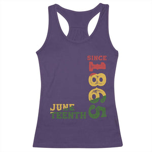 Juneteenth Since 1865 Racerback Tank Top Freedom Black History Independence Day TS02 Purple Print Your Wear