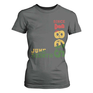 Juneteenth Since 1865 T Shirt For Women Freedom Black History Independence Day TS02 Dark Heather Print Your Wear