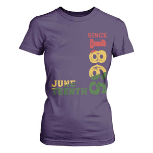 Juneteenth Since 1865 T Shirt For Women Freedom Black History Independence Day TS02 Purple Print Your Wear