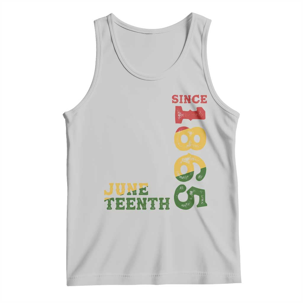 Juneteenth Since 1865 Tank Top Freedom Black History Independence Day TS02 Ash Print Your Wear