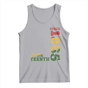 Juneteenth Since 1865 Tank Top Freedom Black History Independence Day TS02 Athletic Heather Print Your Wear