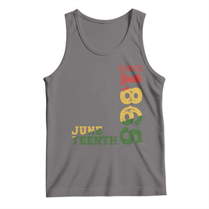 Juneteenth Since 1865 Tank Top Freedom Black History Independence Day TS02 Deep Heather Print Your Wear