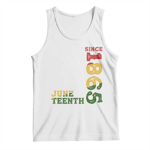 Juneteenth Since 1865 Tank Top Freedom Black History Independence Day TS02 White Print Your Wear