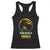 Juneteenth 1865 Racerback Tank Top Retro Black Woman Pride TS02 Black Print Your Wear