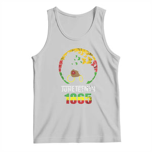 Juneteenth 1865 Tank Top Retro Black Woman Pride TS02 Ash Print Your Wear