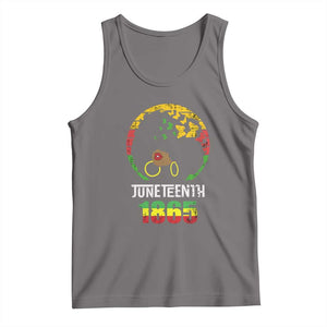 Juneteenth 1865 Tank Top Retro Black Woman Pride TS02 Deep Heather Print Your Wear