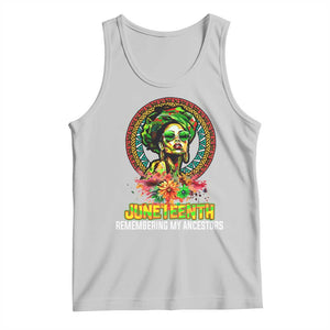 Juneteenth 1865 Tank Top Remembering Ancestors African American Woman TS02 Ash Print Your Wear